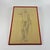 Boho Chic Anatomical Sketch, 1950, Pencil on Paper, Framed For Sale - Image 3 of 7