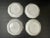 Antique Limoges Plates - Set of 12 - Floral Gilt For Sale - Image 9 of 12