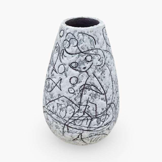 Ceramic Vase by Adele Bolz for Ruscha, 1960 For Sale - Image 14 of 17
