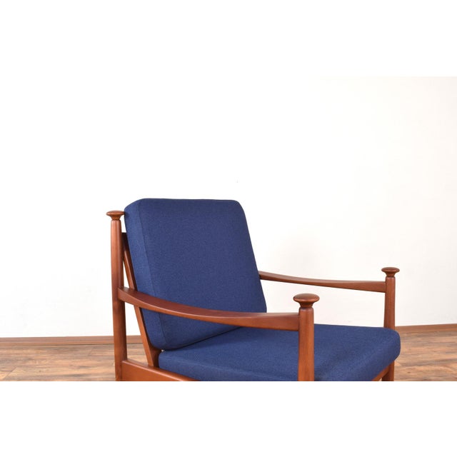 Wood Mid-Century Modern Danish Lounge Chair, 1960s For Sale - Image 7 of 12