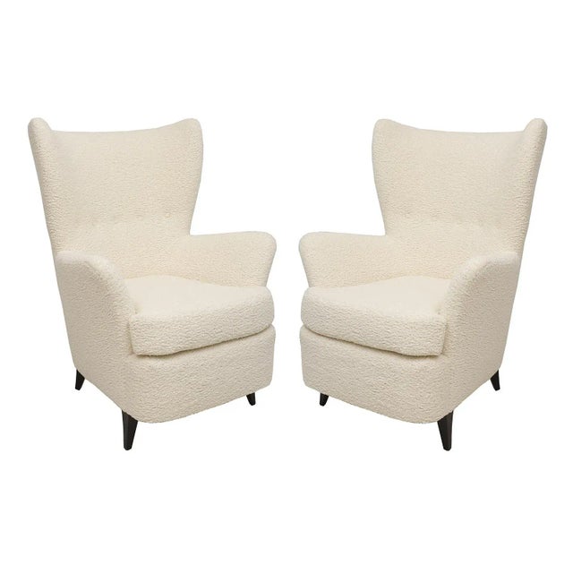 Pair of Italian Mid-Century Modern Lounge Chairs For Sale - Image 12 of 12