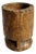 Vintage Rustic India Wooden Pestle Pot For Sale