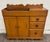 This is a beautiful vintage Colonial Revival oak dry sink or washstand cabinet, possibly dating to the early 20th century....