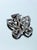 Vintage 925 Sterling Silver Openwork Filigree Butterfly Pendant Necklace 1970s For Sale - Image 13 of 15