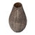 Contemporary Organic Grooved Teardrop Aluminum Vase For Sale - Image 3 of 10