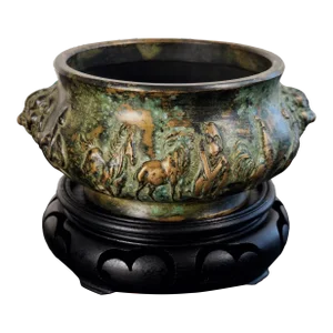 Chinese Bronze Zodiac Censer
