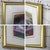 Metal Late 20th Century Abstract Modern Watercolor Painting With Gold Frame Signed by John H Chen For Sale - Image 7 of 18