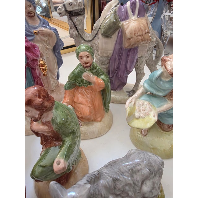 1970s Vintage Christmas Nativity Set For Sale - Image 5 of 8