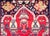 Red Mid 20th Century Persian Meshkabad Rug For Sale - Image 8 of 13