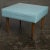 Mid-Century Modern 1950s Original Milo Baughman Thayer Coggin Ottoman Stool Signed For Sale - Image 3 of 10