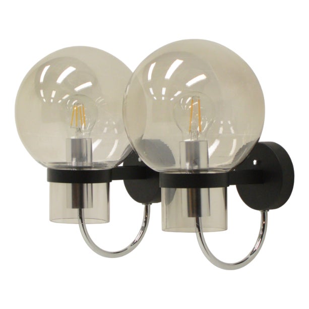 German Wall Lamps from Glashütte Limburg, 1960s, Set of 2 For Sale