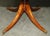 Regency Crossbanded Extendable Pedestal Dining Table in Satinwood, 1820s For Sale - Image 4 of 18