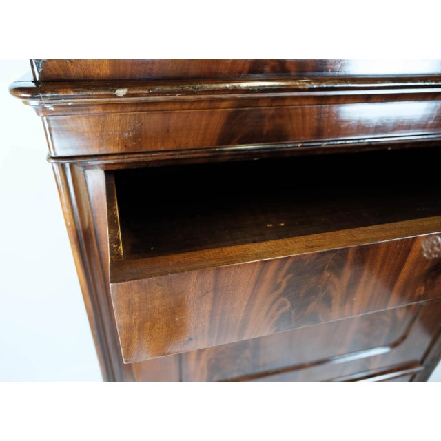 Mahogany Secretaire, 1840s For Sale - Image 17 of 18