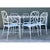 Vintage Brown Jordan “Calcutta” Metal Patio Dining Table With Glass Top For Sale - Image 9 of 12