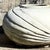 Vintage White Deco Style Cement Planter With Ridges For Sale - Image 9 of 12