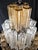 Vintage Pear-Shaped Murano Glass Chandelier in the style of Barovier, Italy, 2004 For Sale - Image 9 of 14