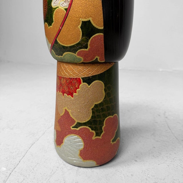 Large Japanese Sōsaku Kokeshi by Toa Sekiguchi, 1960s For Sale - Image 4 of 11