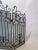 Gothic Mid-20th Century French Gothic Wrought Iron Fireplace Screen For Sale - Image 3 of 9