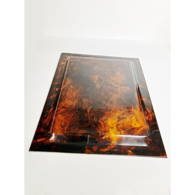 Metal and Faux Effect Tray, France, 1970s For Sale - Image 9 of 14