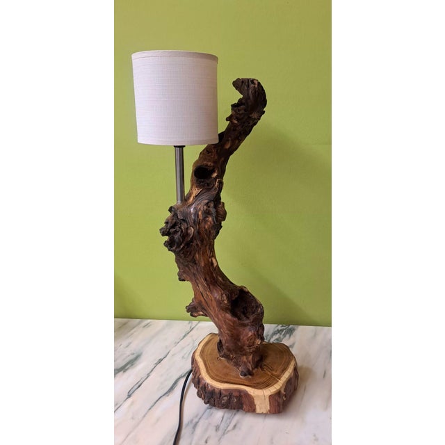 1980s Vintage Vineyard Table Lamp, 1980 For Sale - Image 5 of 13