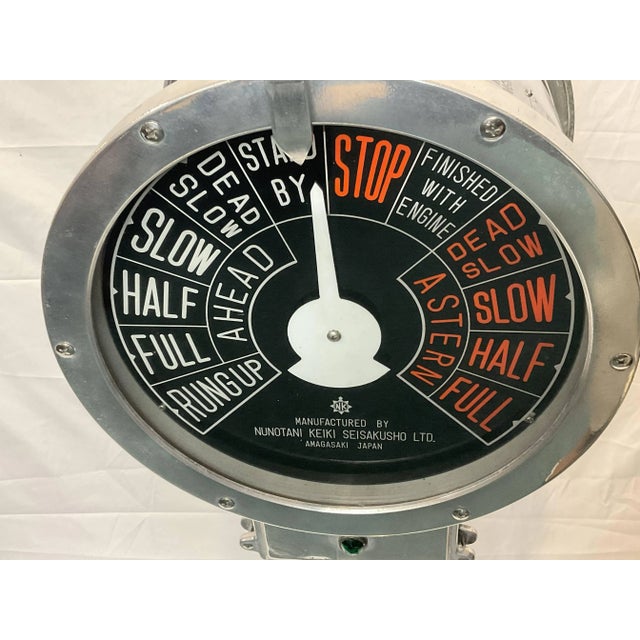 Metal Ships Telegraph From Oil Tanker For Sale - Image 7 of 12