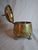 Brass Antique 19th Century Brass Etrog Box Engraved Sukkot Citron Footed Judaica For Sale - Image 8 of 18