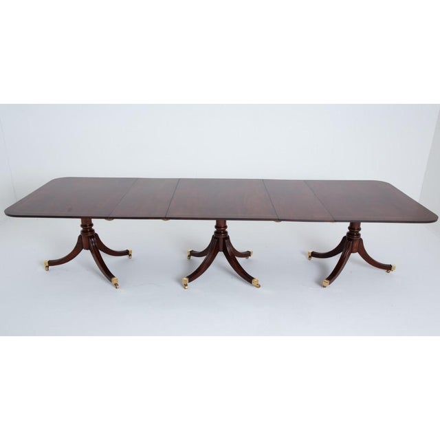 Regency Revival Dining Table, 1880s For Sale - Image 10 of 10
