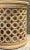 Vintage Openwork Wood Side Table For Sale - Image 4 of 12