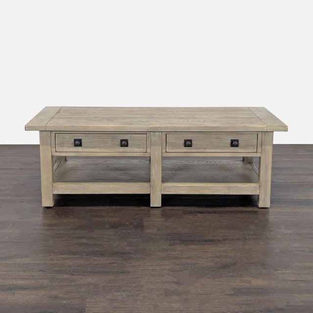 Solid poplar and veneers with drawers that pull out from either side in a Seadrift finish. Brand: Pottery Barn. Original...
