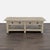 Solid poplar and veneers with drawers that pull out from either side in a Seadrift finish. Brand: Pottery Barn. Original...