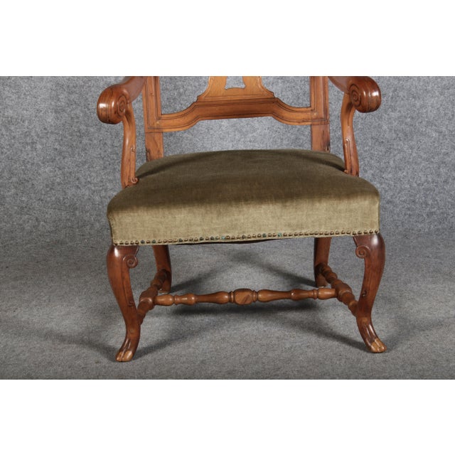 Mid 18th Century Antique Baroque Armchair, 18th Century For Sale - Image 5 of 18