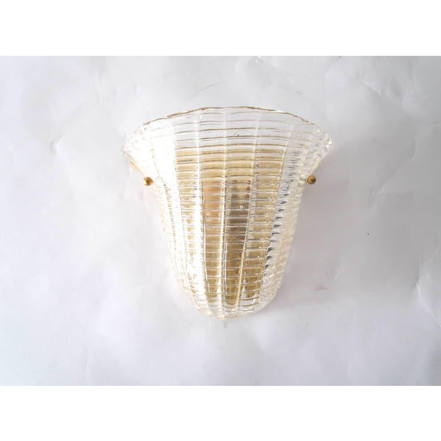 Small Murano Glass Wall Light For Sale - Image 5 of 5