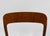 Wood Teak and Cord Model 75 Dining Chairs by Niels Møller J.L. Møllers, 1960s, Set of 4 For Sale - Image 7 of 18