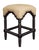 Noir NOIR Abacus Counter Stool in Hand Rubbed Black For Sale - Image 4 of 4