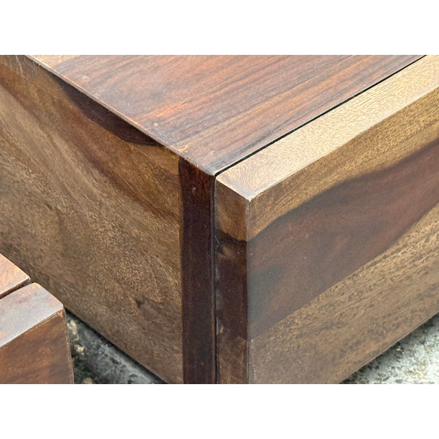 Brown Sierra Living Concepts Sierra Nevada Nightstands, Pair For Sale - Image 8 of 12