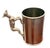 Vintage Gucci Italy Silver-Tone Deer Handle Mugs - Pair For Sale In Charlotte - Image 6 of 10