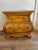 1960s American of Martinsville Olive Ash Burl "Bombe" Nightstand – Authentic Vintage For Sale - Image 10 of 10
