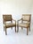Traditional 19th Century French Empire Style Armchairs With Gilt Detailing, a Pair For Sale - Image 3 of 3