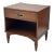 1970s Vintage Drexel Nightstand Dovetail Drawers For Sale