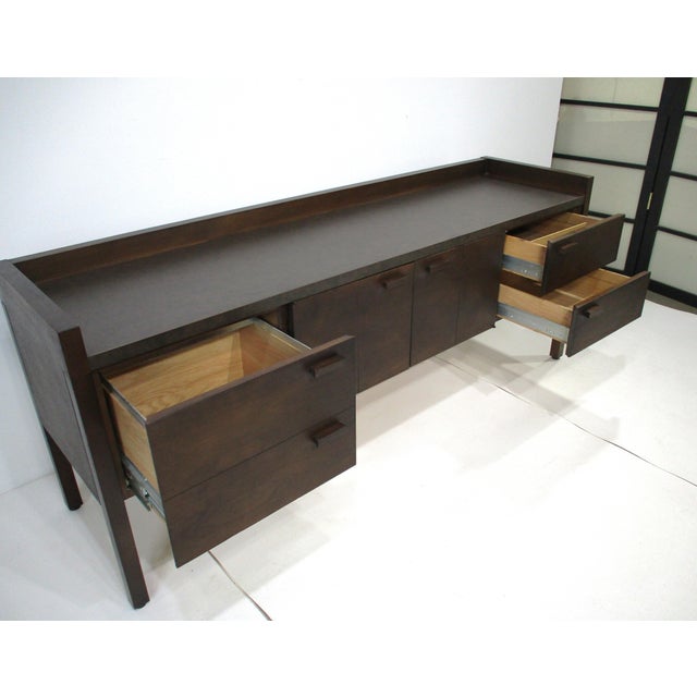 Mid 20th Century Mid Century Credenza Sideboard or Stereo Cabinet in the Style of Harvey Probber For Sale - Image 5 of 16