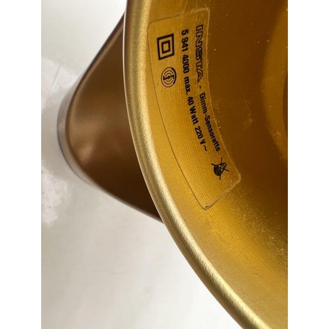 Metal Sensorette Eyeball Table Lamp with Tip-Touch from Insta, 1970s For Sale - Image 7 of 12