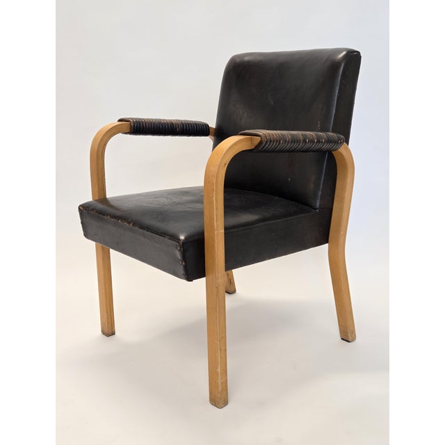 Vintage Model 46 Armchair by Alvar Aalto for Artek, 1950s For Sale - Image 13 of 13