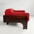 Set of Italian Modern Red Velvet and Wood Armchairs by Claudio Salocchi for Sormani, 1970s For Sale - Image 3 of 18