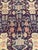 An extraordinary mid-19th century Indonesian inspired ikat tapestry featuring a highly unusual arrangement of stylized...