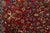 Mashad Rug 9’7” X 12’3” Red Wool Vintage Traditional Hand-Knotted Carpet For Sale - Image 9 of 14