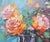 Impressionist Original Oil Painting, Flowers For Sale - Image 3 of 5