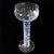 Vintage Swedish Handblown Ice Glass Bud Vase from Lindshammar, Sweden For Sale - Image 3 of 5
