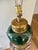 1960s Modern Brass and Porcelain Lamp For Sale - Image 4 of 6