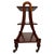 Wood Antique Small Mahogany Trolley Bookcase For Sale - Image 7 of 9