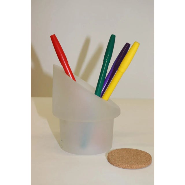 Mid-Century Modern Mid-Century Modern Murano Glass Pencil Holder For Sale - Image 3 of 11